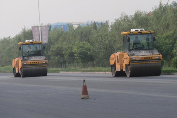 Construction site of Shandong Provincial Highway S338 (Jiaxiang County Section)